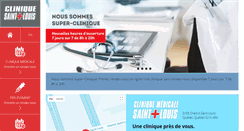 Desktop Screenshot of cliniquemedicalestlouis.com